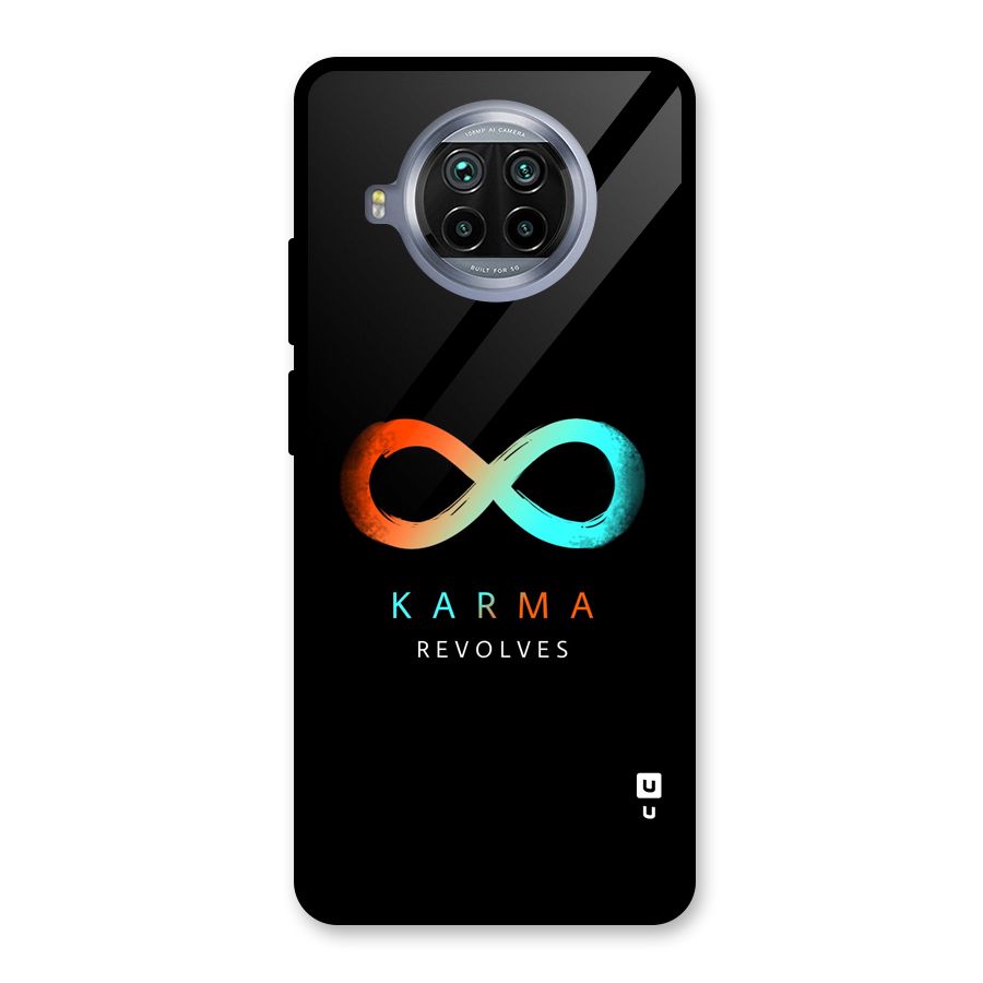 Karma Revolves Glass Back Case for Mi 10i