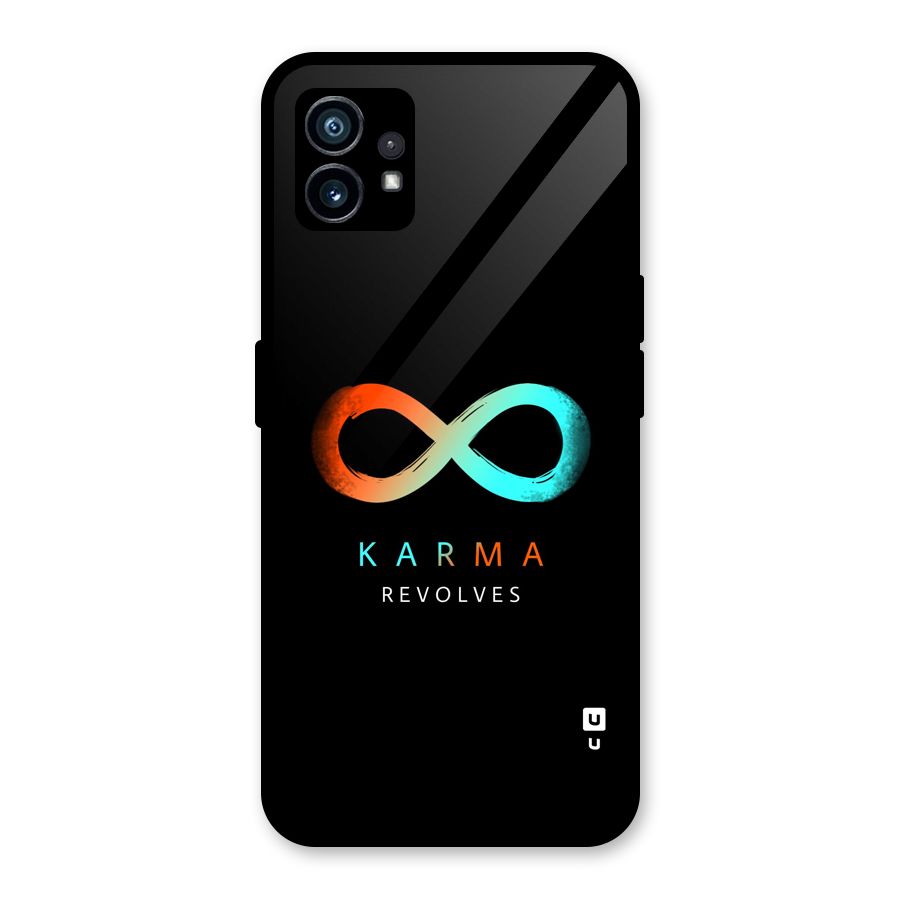 Karma Revolves Glass Back Case for Nothing Phone 1