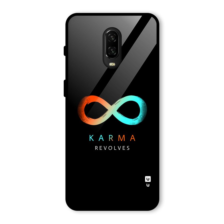 Karma Revolves Glass Back Case for OnePlus 6T
