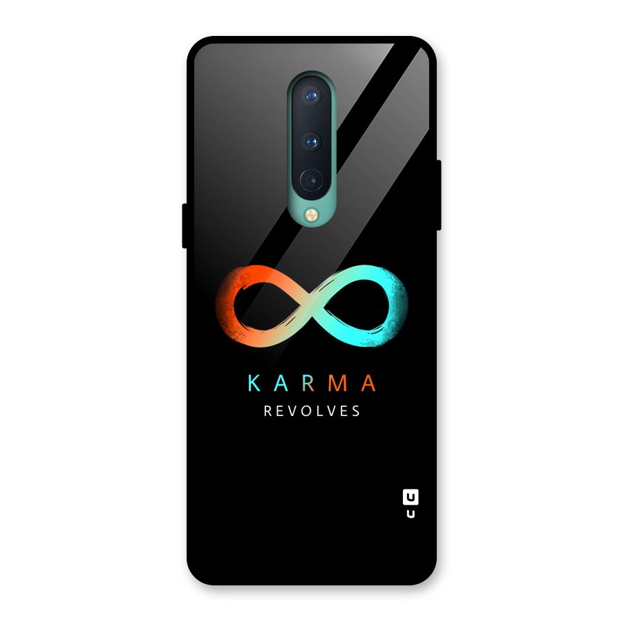 Karma Revolves Glass Back Case for OnePlus 8