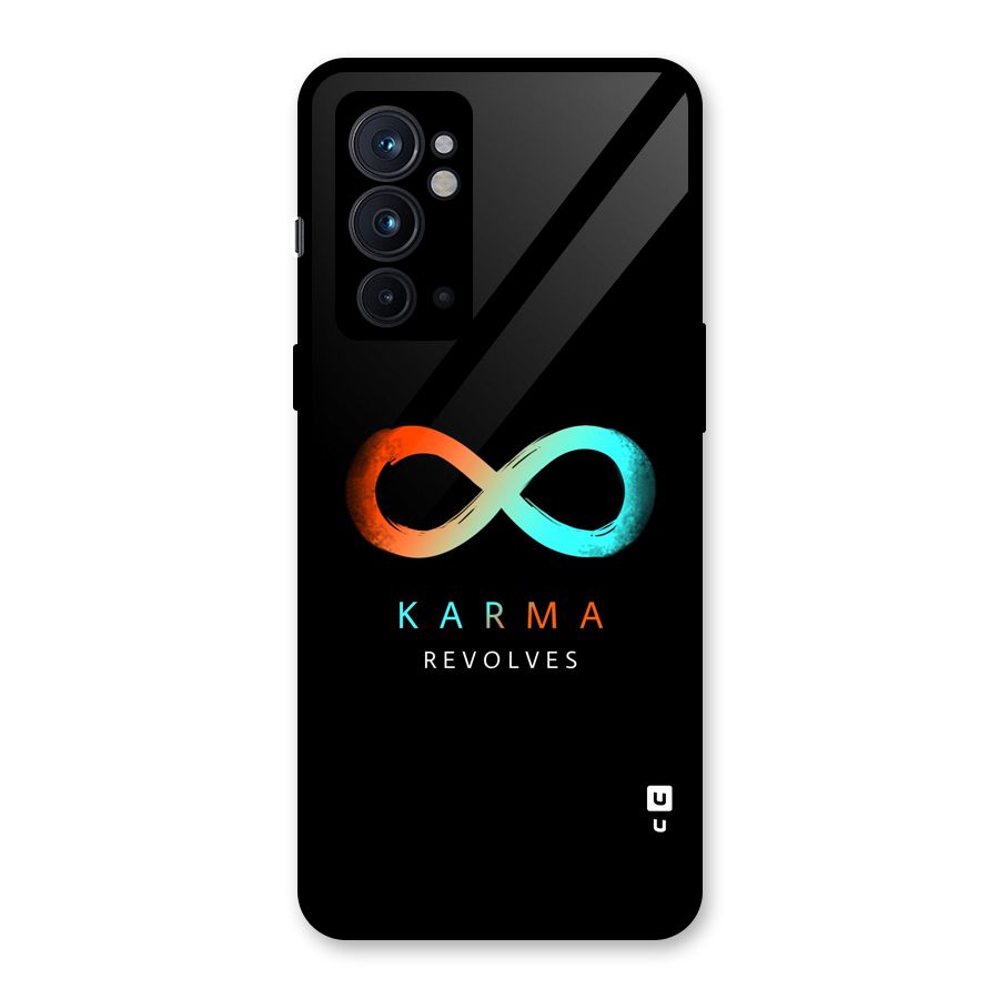 Karma Revolves Glass Back Case for OnePlus 9RT 5G