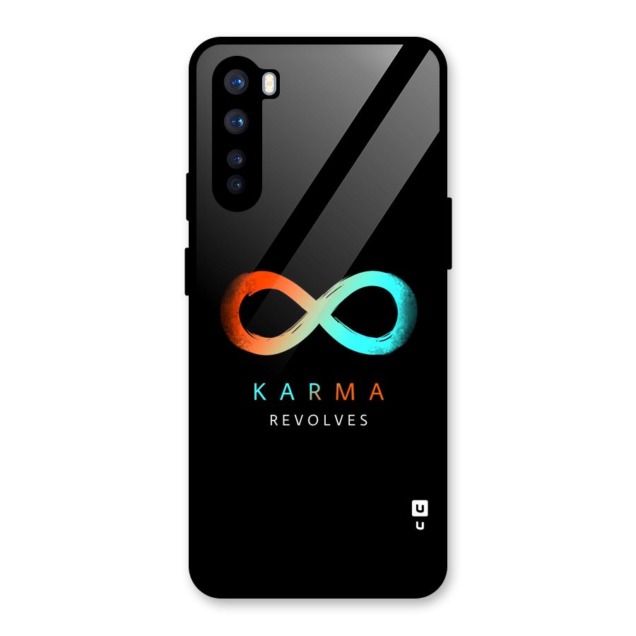 Karma Revolves Glass Back Case for OnePlus Nord