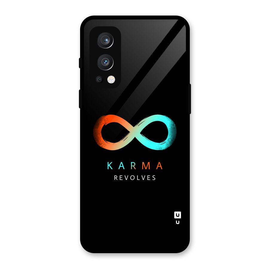 Karma Revolves Glass Back Case for OnePlus Nord 2 5G