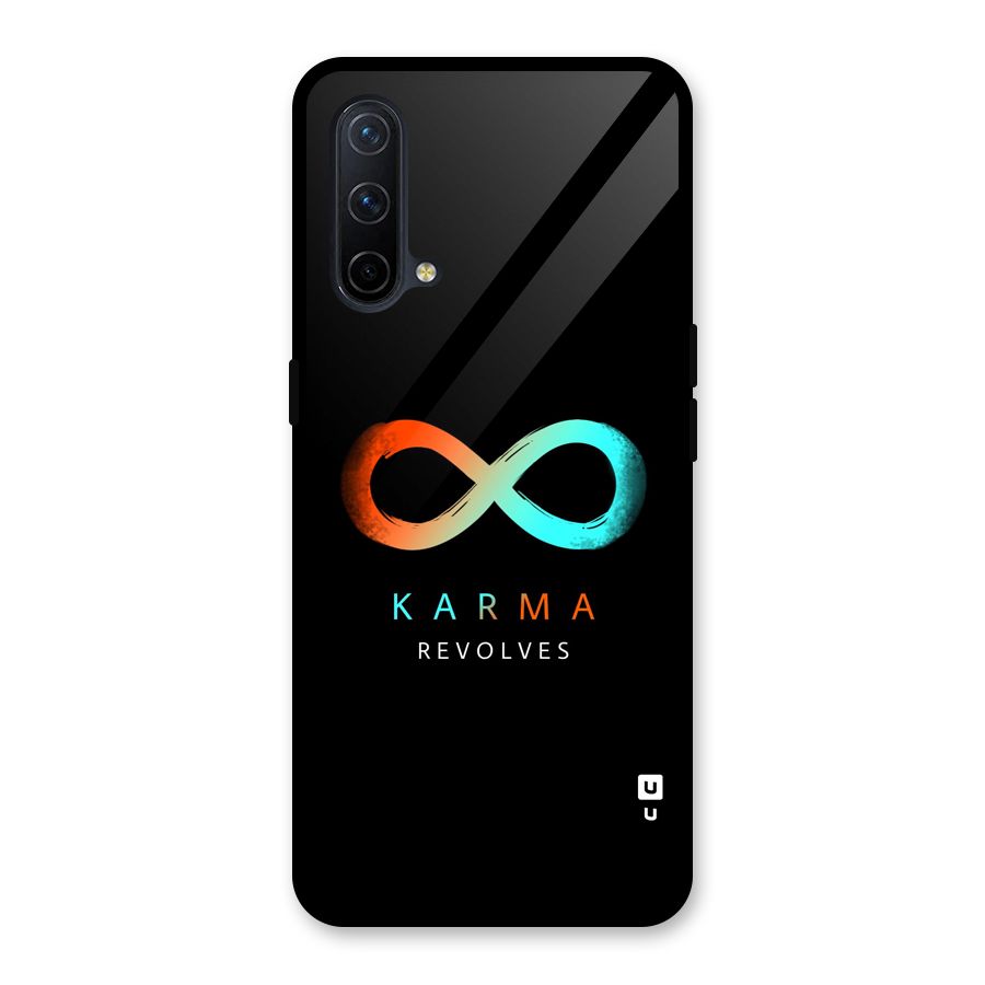 Karma Revolves Glass Back Case for OnePlus Nord CE 5G