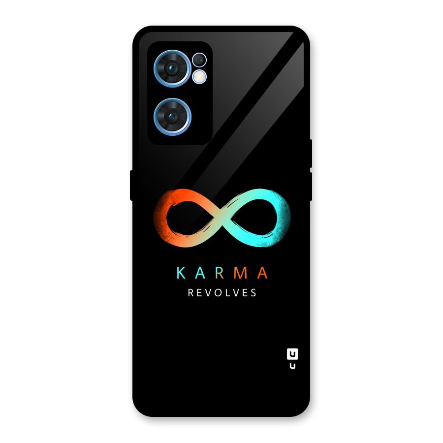 Karma Revolves Glass Back Case for Oppo Reno7 5G