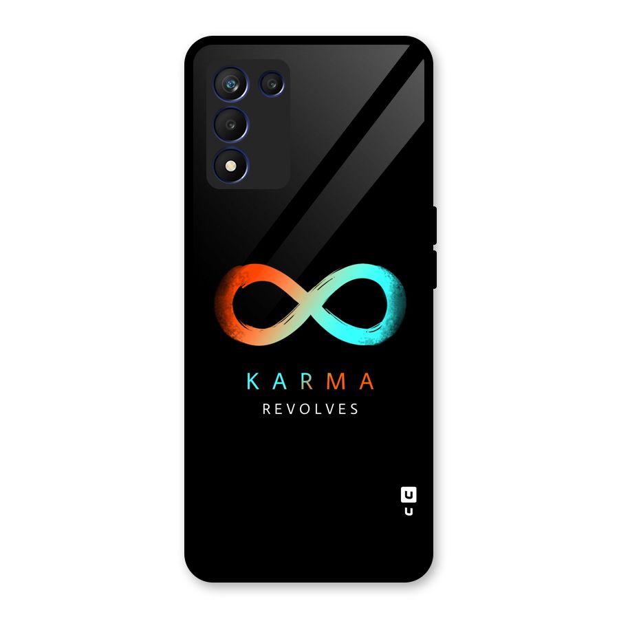 Karma Revolves Glass Back Case for Realme 9 5G Speed