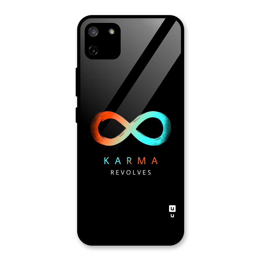 Karma Revolves Glass Back Case for Realme C11