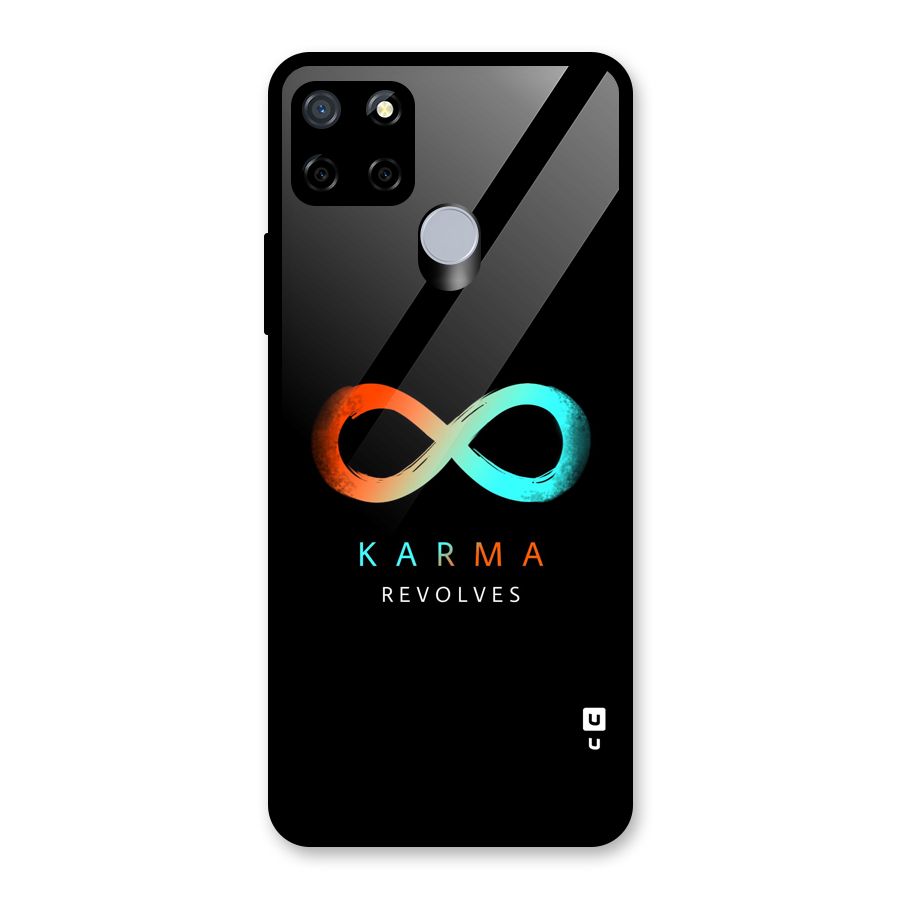 Karma Revolves Glass Back Case for Realme C12