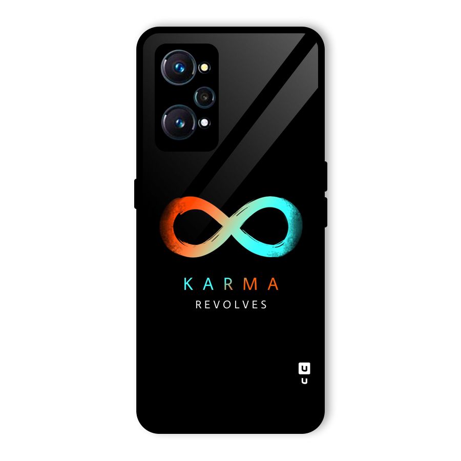 Karma Revolves Glass Back Case for Realme GT Neo2