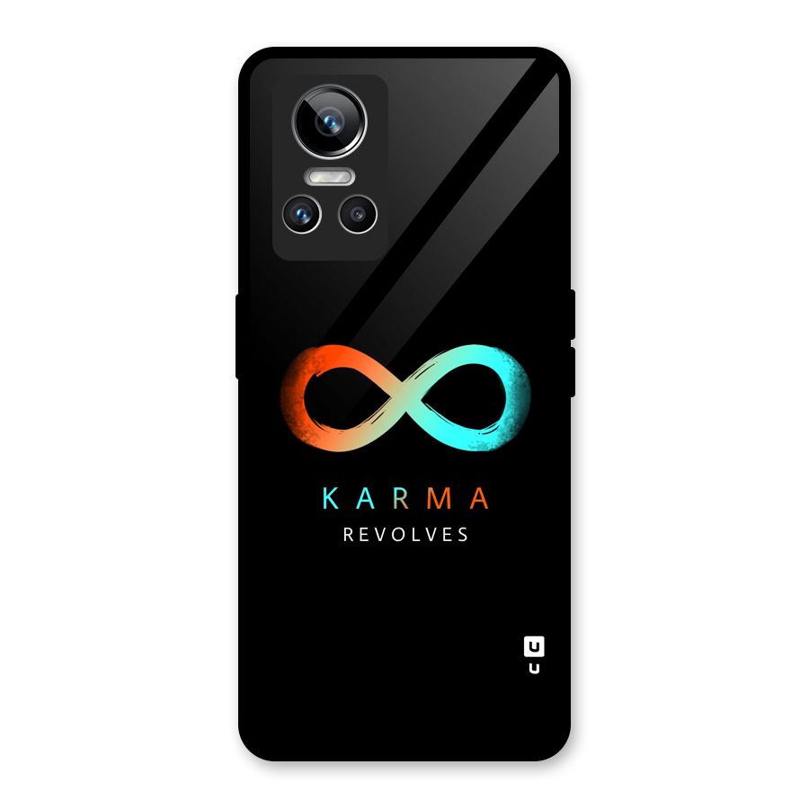 Karma Revolves Glass Back Case for Realme GT Neo 3