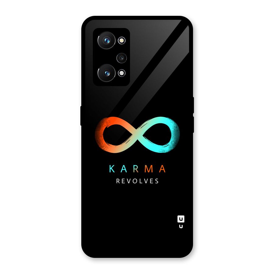 Karma Revolves Glass Back Case for Realme GT Neo 3T