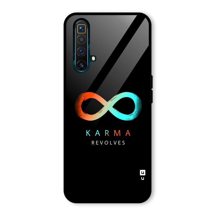 Karma Revolves Glass Back Case for Realme X3