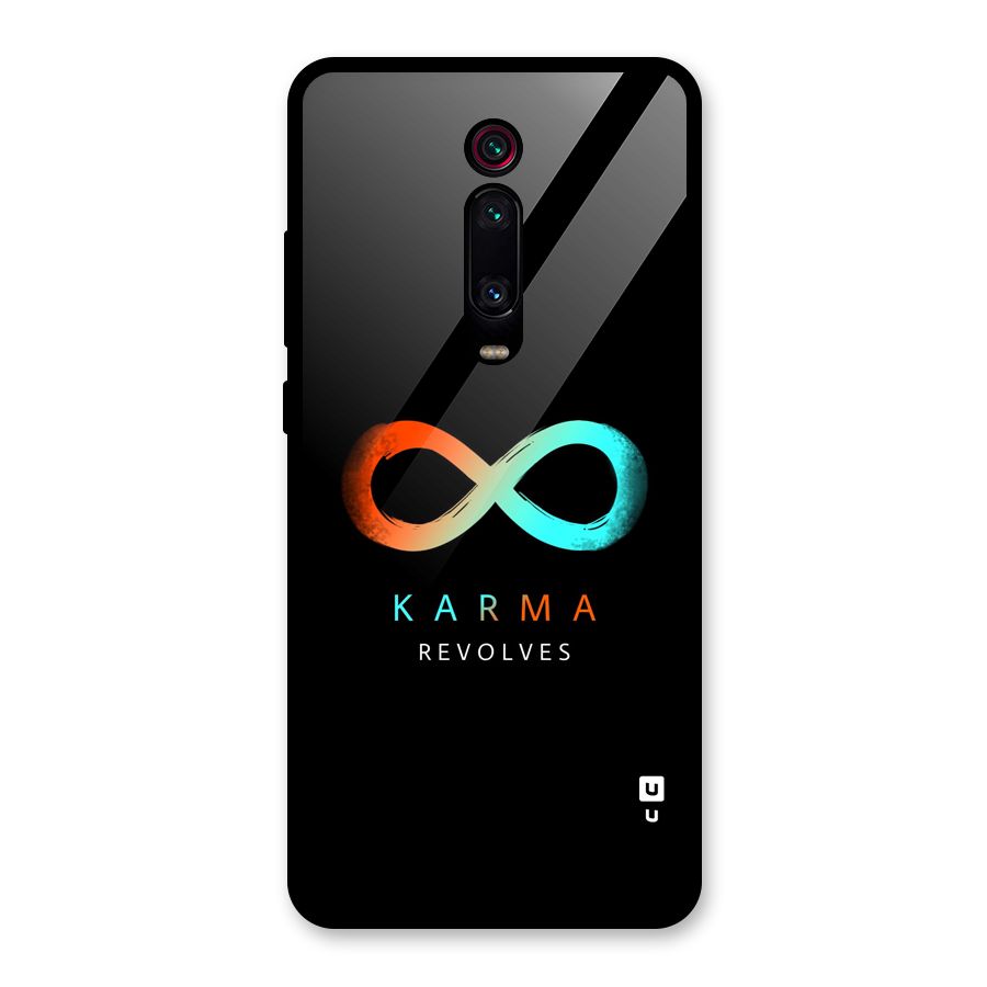 Karma Revolves Glass Back Case for Redmi K20