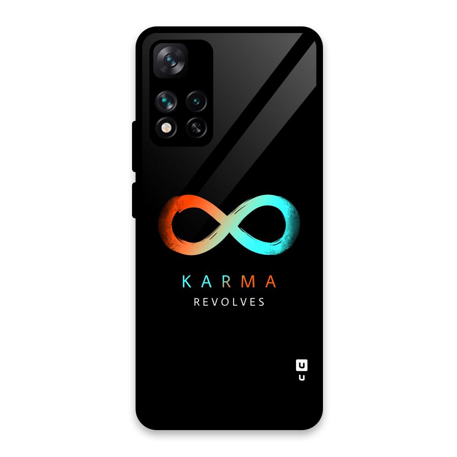 Karma Revolves Glass Back Case for Xiaomi 11i 5G