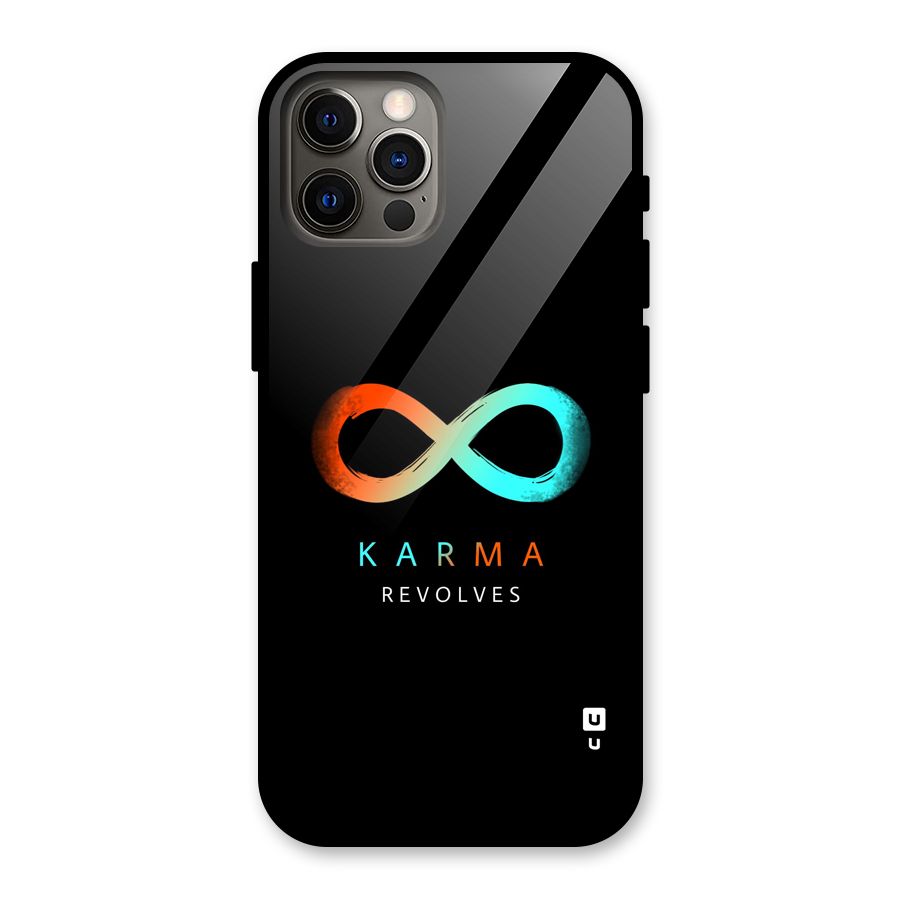Karma Revolves Glass Back Case for iPhone 12 Pro