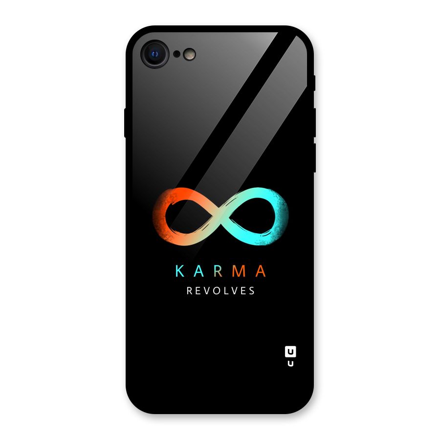 Karma Revolves Glass Back Case for iPhone 7