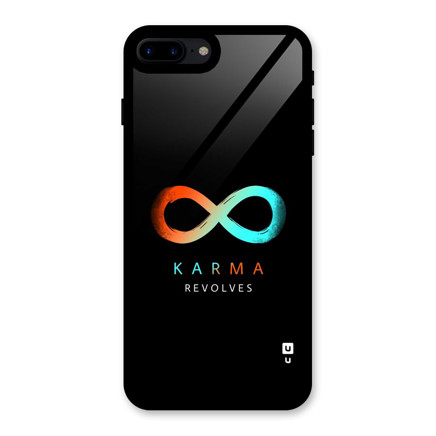 Karma Revolves Glass Back Case for iPhone 7 Plus