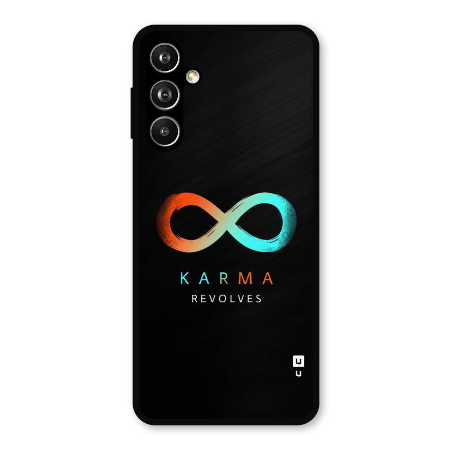 Karma Revolves Metal Back Case for Galaxy F54
