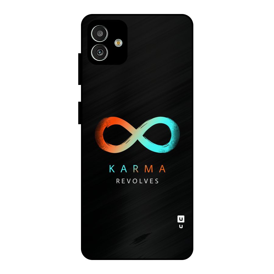 Karma Revolves Metal Back Case for Galaxy M13 5G