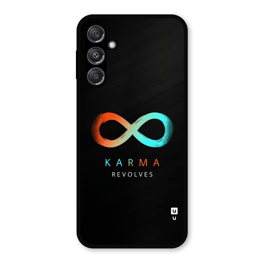 Karma Revolves Metal Back Case for Galaxy M34 5G