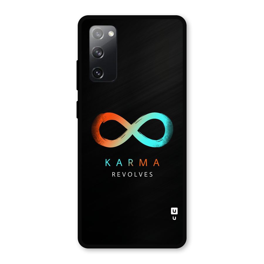 Karma Revolves Metal Back Case for Galaxy S20 FE