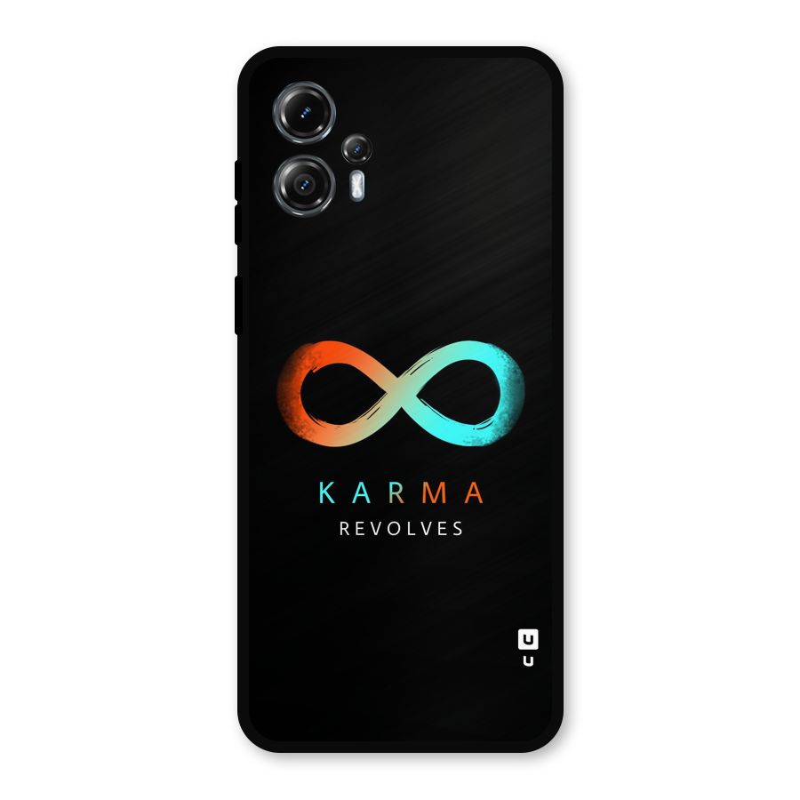 Karma Revolves Metal Back Case for Moto G13