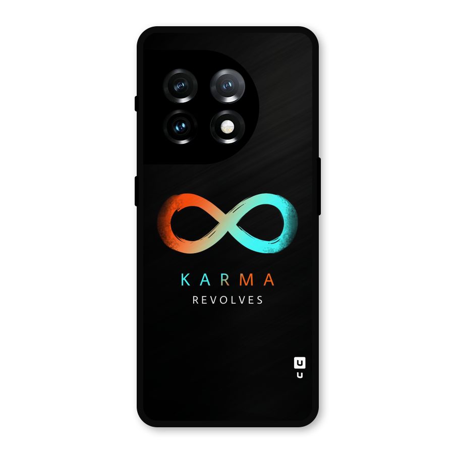 Karma Revolves Metal Back Case for OnePlus 11