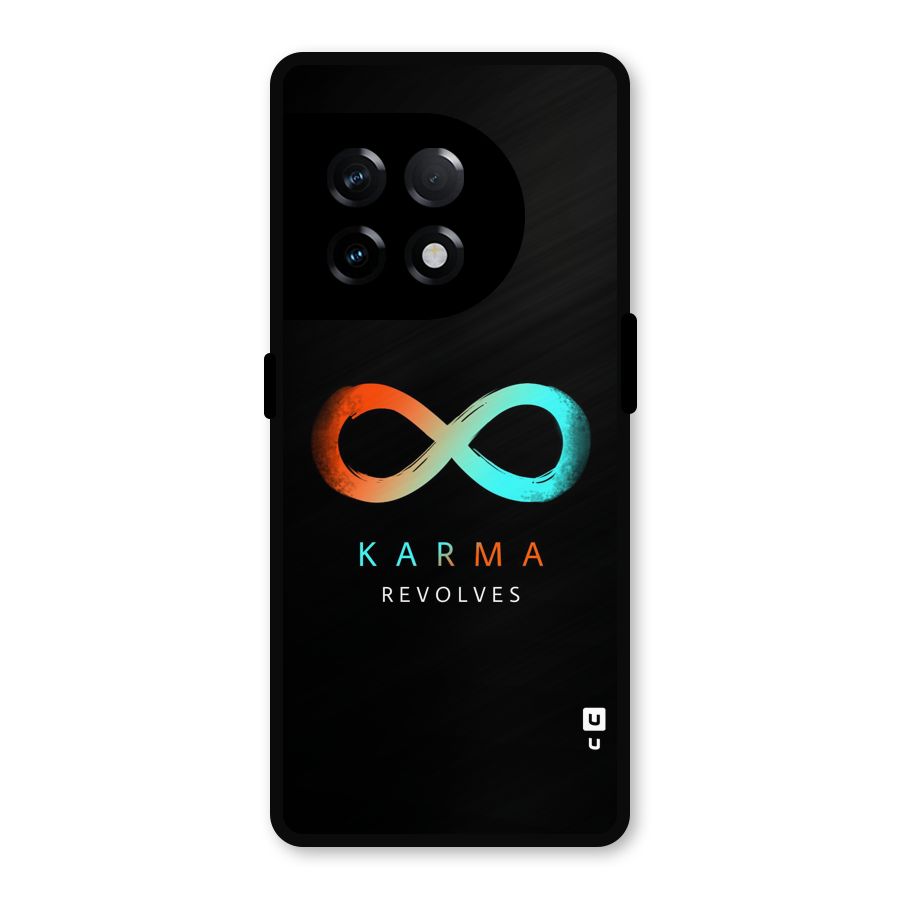 Karma Revolves Metal Back Case for OnePlus 11R