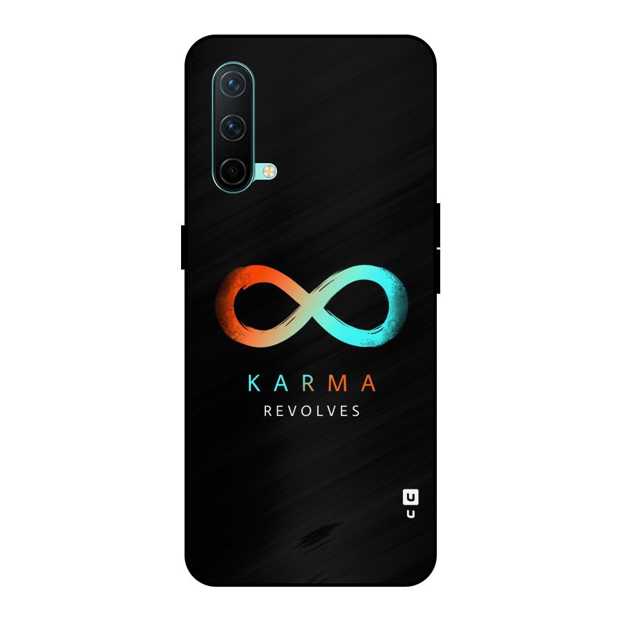 Karma Revolves Metal Back Case for OnePlus Nord CE 5G