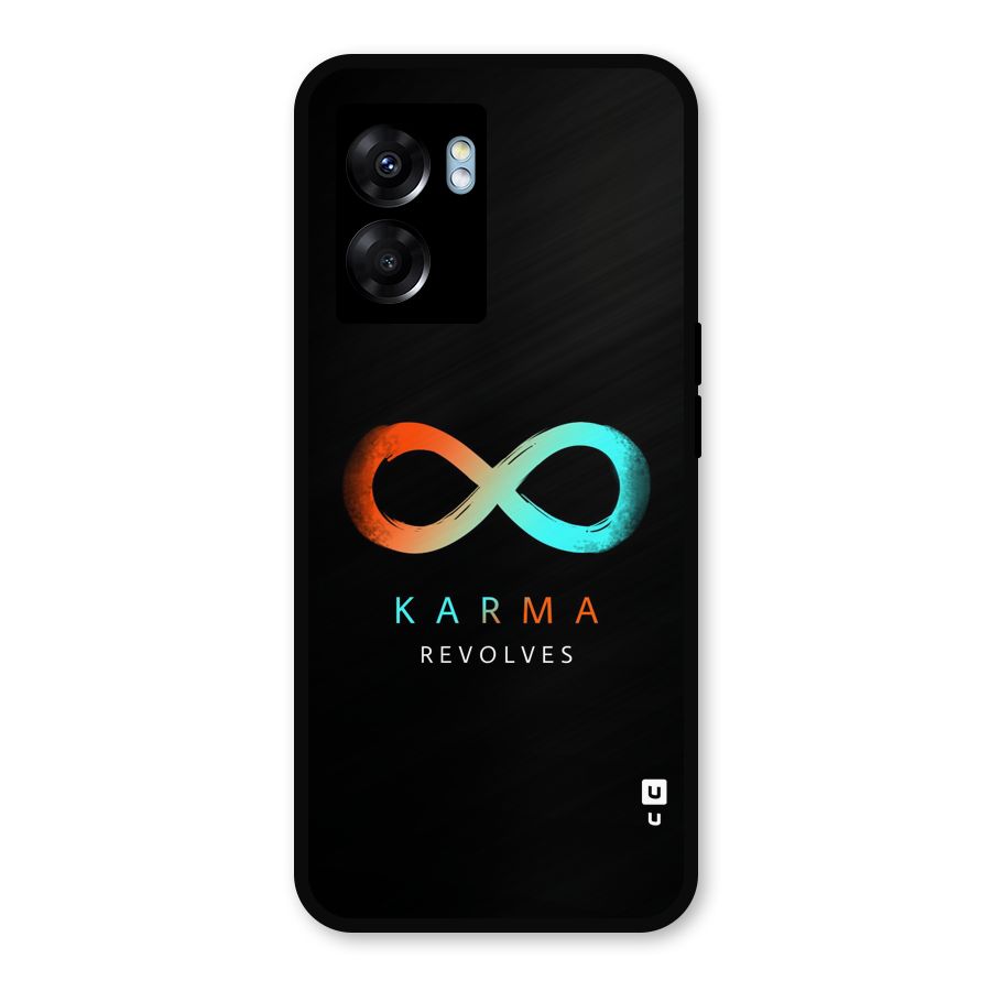 Karma Revolves Metal Back Case for Oppo K10 (5G)