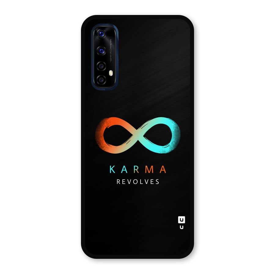 Karma Revolves Metal Back Case for Realme 7