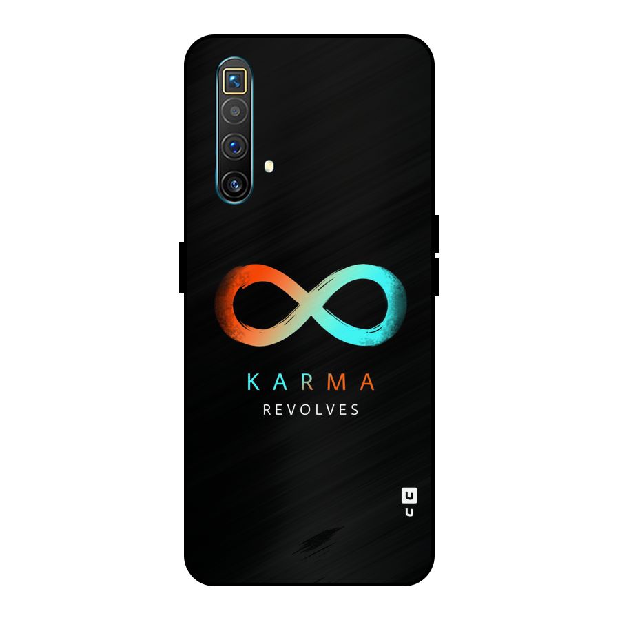 Karma Revolves Metal Back Case for Realme X3