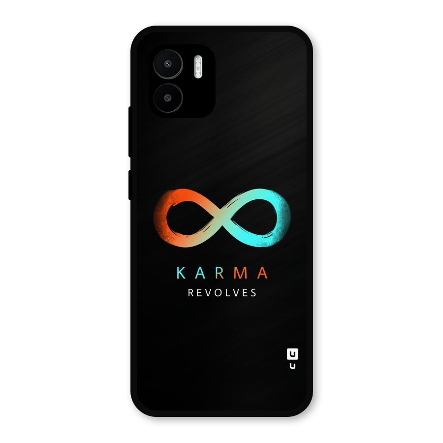 Karma Revolves Metal Back Case for Redmi A1