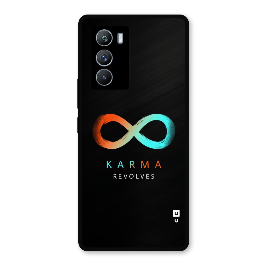 Karma Revolves Metal Back Case for iQOO 9 SE
