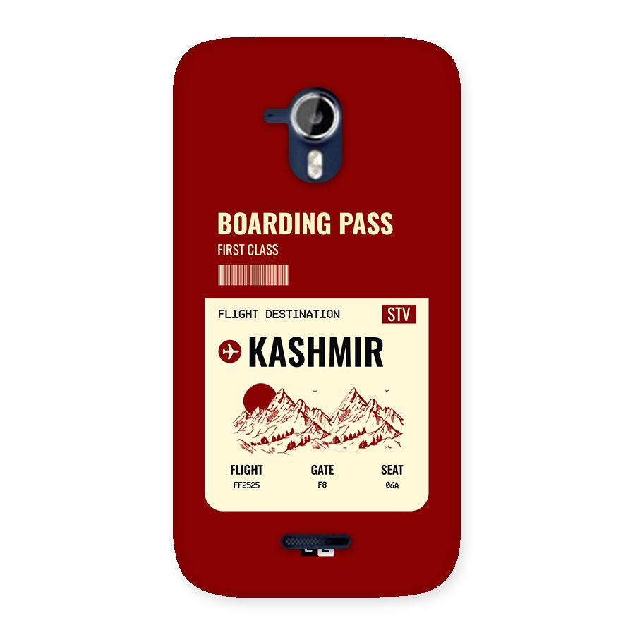Kashmir Boarding Pass Back Case for Canvas Magnus A117