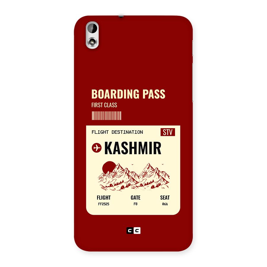 Kashmir Boarding Pass Back Case for Desire 816g