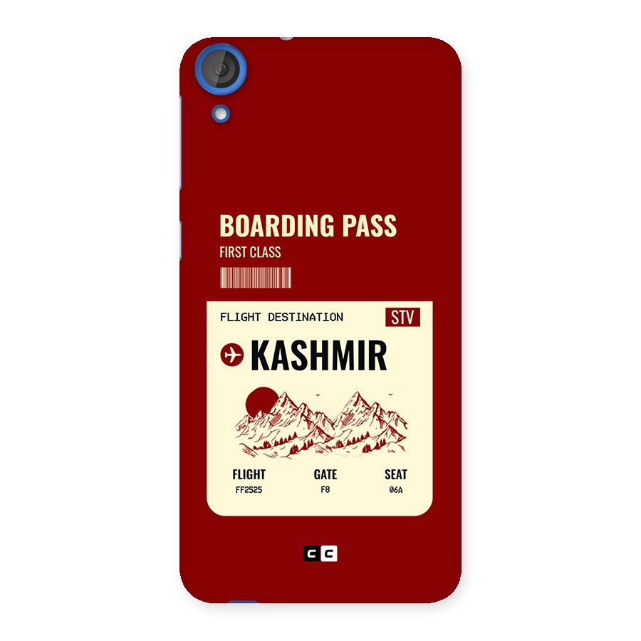 Kashmir Boarding Pass Back Case for Desire 820