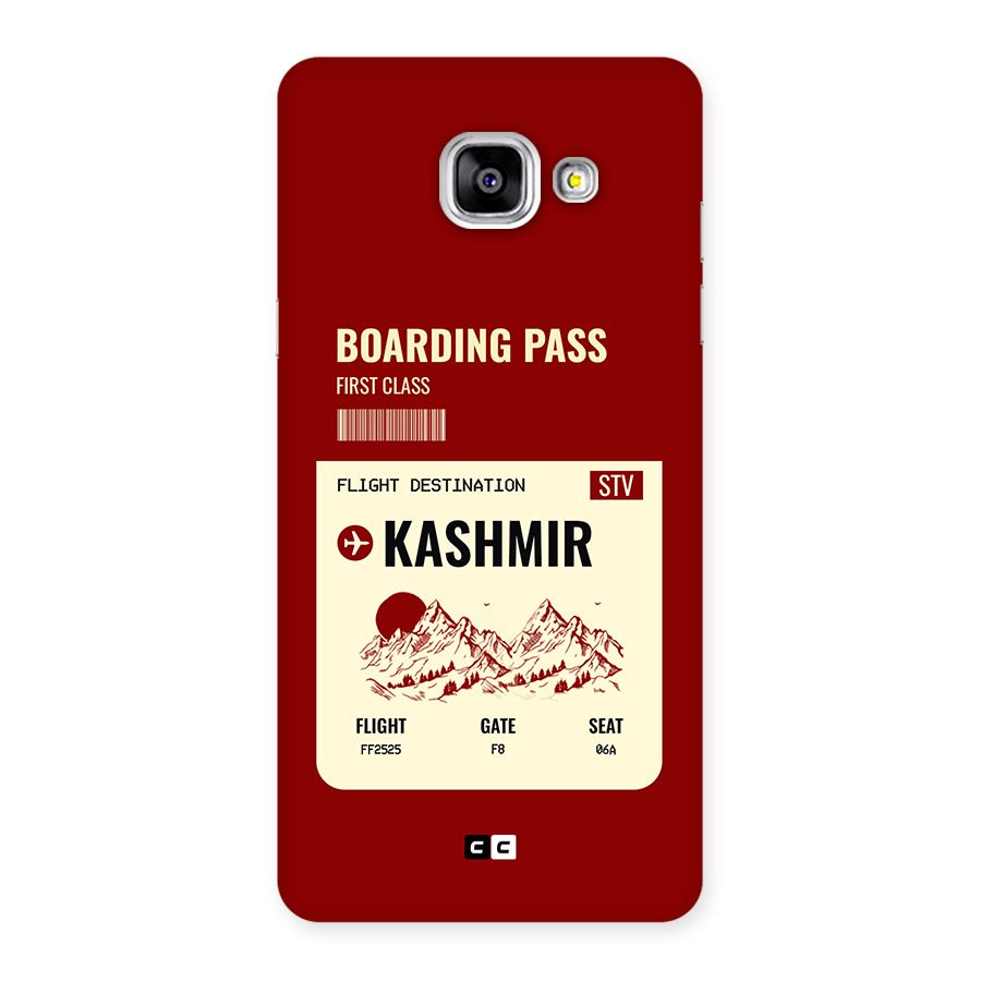 Kashmir Boarding Pass Back Case for Galaxy A5 (2016)