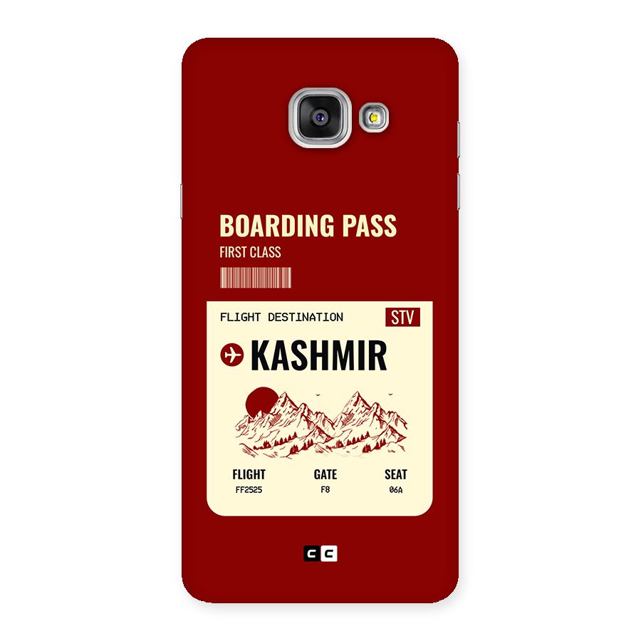Kashmir Boarding Pass Back Case for Galaxy A7 (2016)