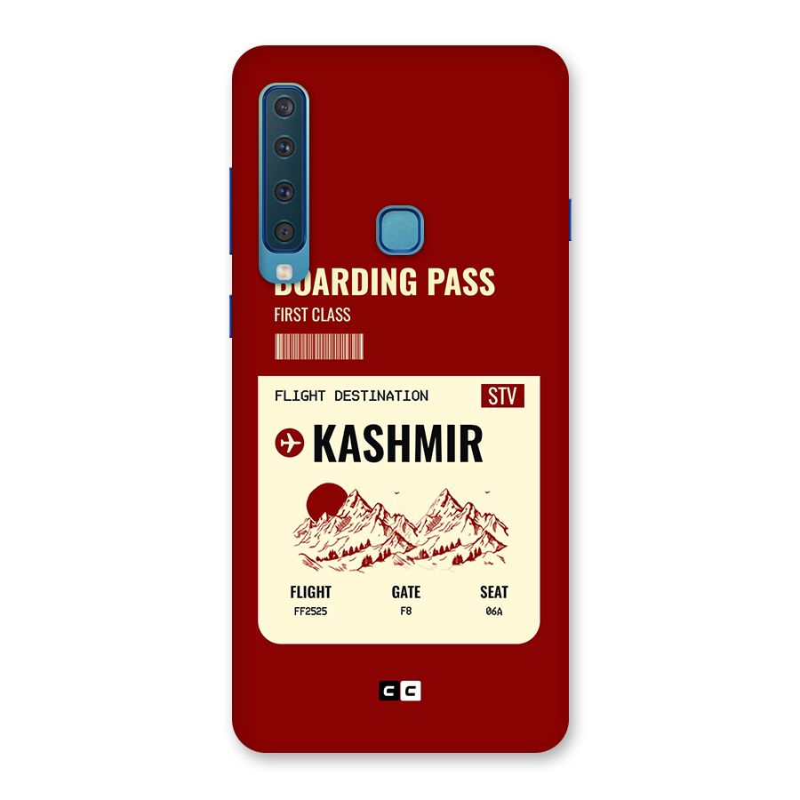 Kashmir Boarding Pass Back Case for Galaxy A9 (2018)