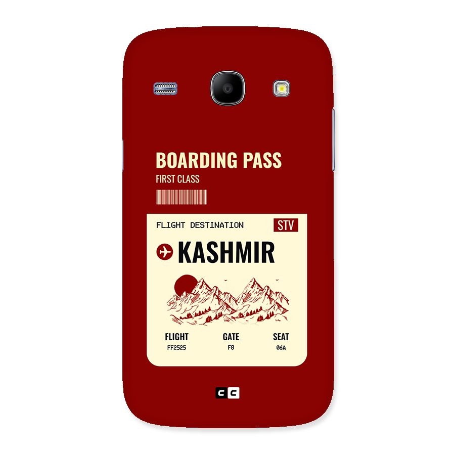 Kashmir Boarding Pass Back Case for Galaxy Core