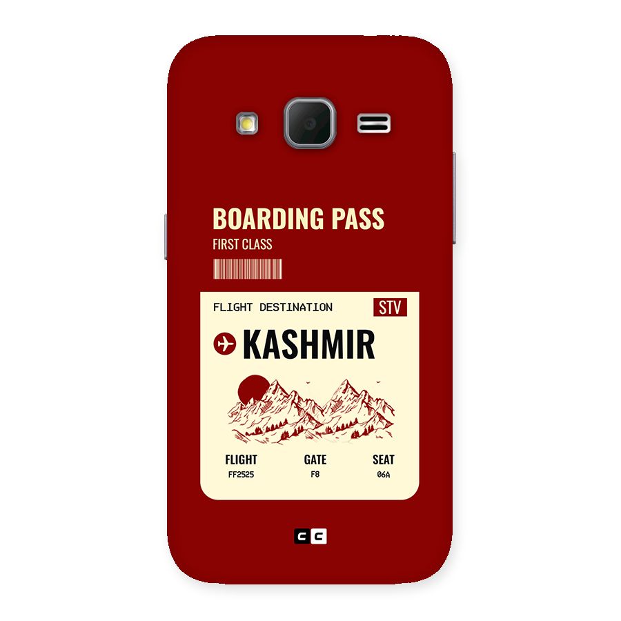 Kashmir Boarding Pass Back Case for Galaxy Core Prime