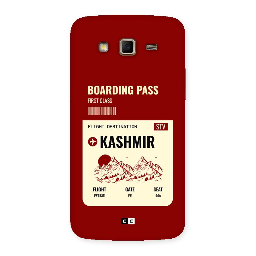 Kashmir Boarding Pass Back Case for Galaxy Grand 2