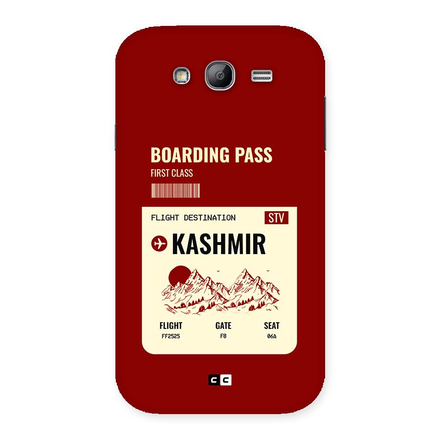 Kashmir Boarding Pass Back Case for Galaxy Grand Neo Plus