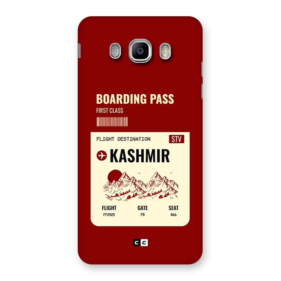 Kashmir Boarding Pass Back Case for Galaxy J5 2016