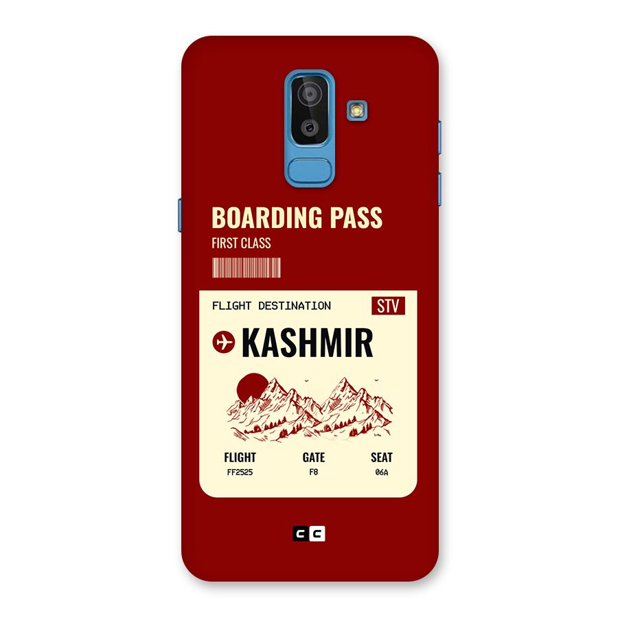 Kashmir Boarding Pass Back Case for Galaxy J8