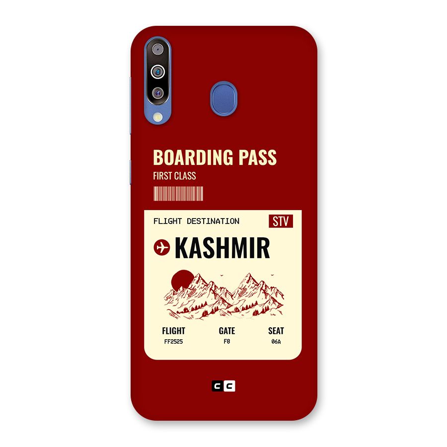 Kashmir Boarding Pass Back Case for Galaxy M30