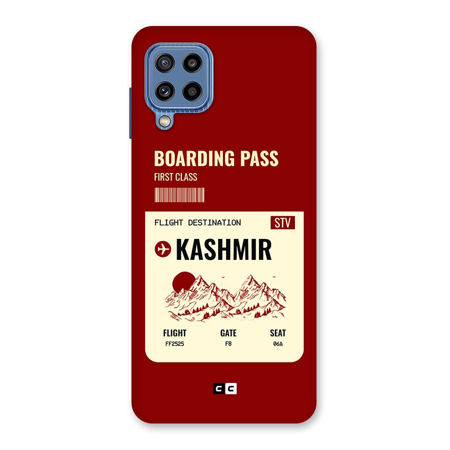 Kashmir Boarding Pass Back Case for Galaxy M32