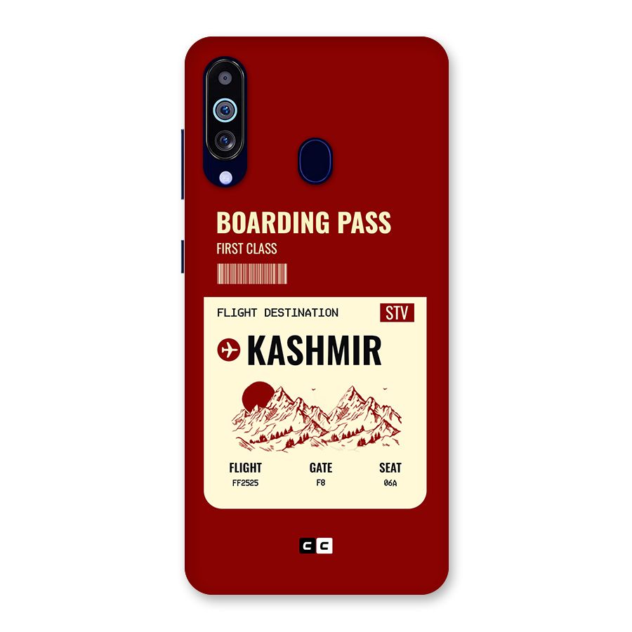 Kashmir Boarding Pass Back Case for Galaxy M40