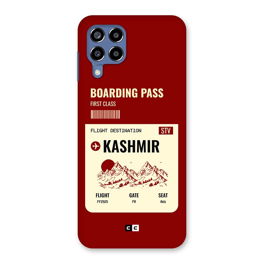 Kashmir Boarding Pass Back Case for Galaxy M53 5G